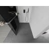 Mexen Kioto+ L ścianka prysznicowa z półką Walk-in 90 x 200 cm, grafit, gun metal - 800-090-123-95-40