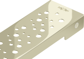 Mexen Flat M12 maskownica do odpływu liniowego 80 cm, złota - 1521080