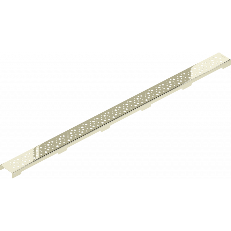 Mexen Flat M12 maskownica do odpływu liniowego 80 cm, złota - 1521080