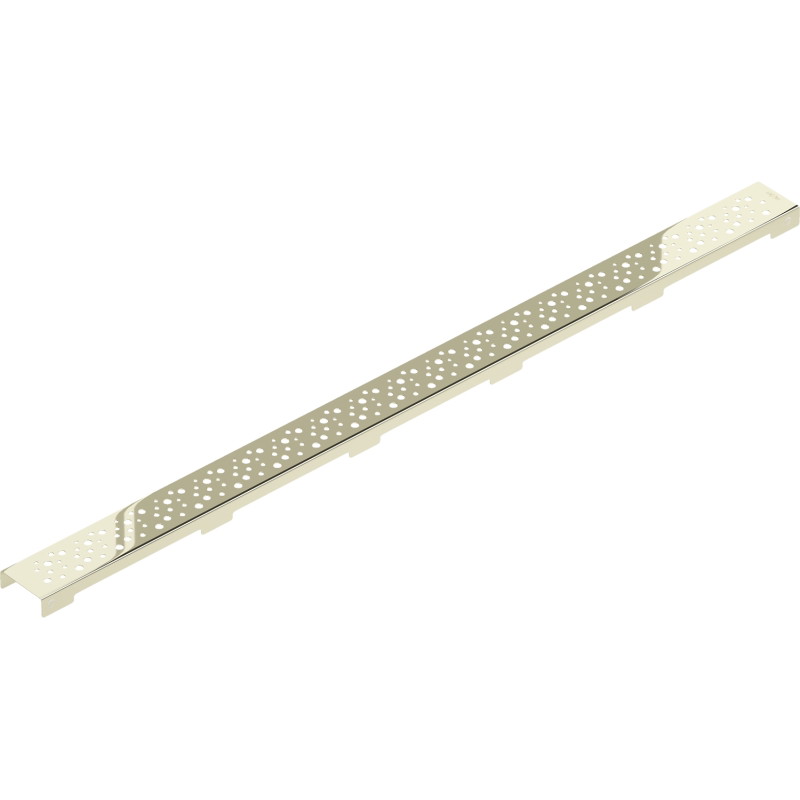 Mexen Flat M12 maskownica do odpływu liniowego 90 cm, złota - 1521090