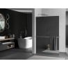 Mexen Kioto+ L ścianka prysznicowa z półką Walk-in 100 x 200 cm, lustro, chrom - 800-100-123-01-50
