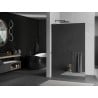 Mexen Kioto+ L ścianka prysznicowa z półką Walk-in 90 x 200 cm, lustro, gun gray szczotkowany - 800-090-123-66-50