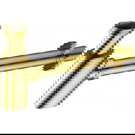 Mexen półsyfon umywalkowy okrągły, złoty - 79950-50