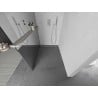 Mexen Kioto+ L ścianka prysznicowa z półką Walk-in 70 x 200 cm, lustro, nikiel szczotkowany - 800-070-123-97-50