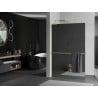 Mexen Kioto+ L ścianka prysznicowa z półką Walk-in 70 x 200 cm, lustro, złota - 800-070-123-50-50