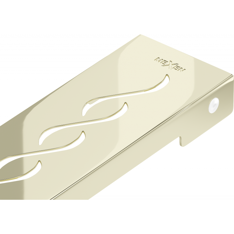 Mexen Flat M18 maskownica do odpływu liniowego 90 cm, złota - 1523090