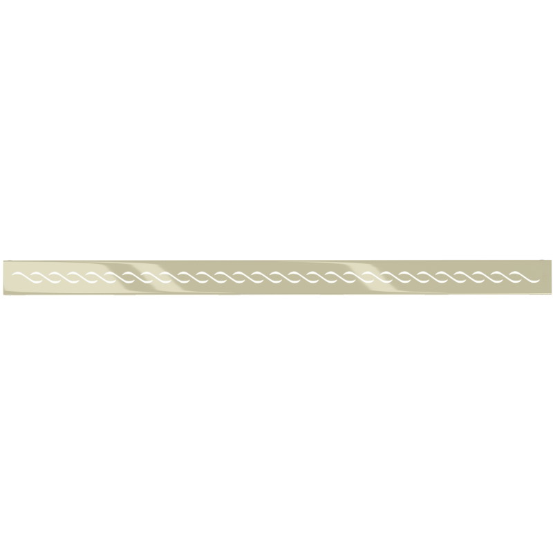 Mexen Flat M18 maskownica do odpływu liniowego 90 cm, złota - 1523090