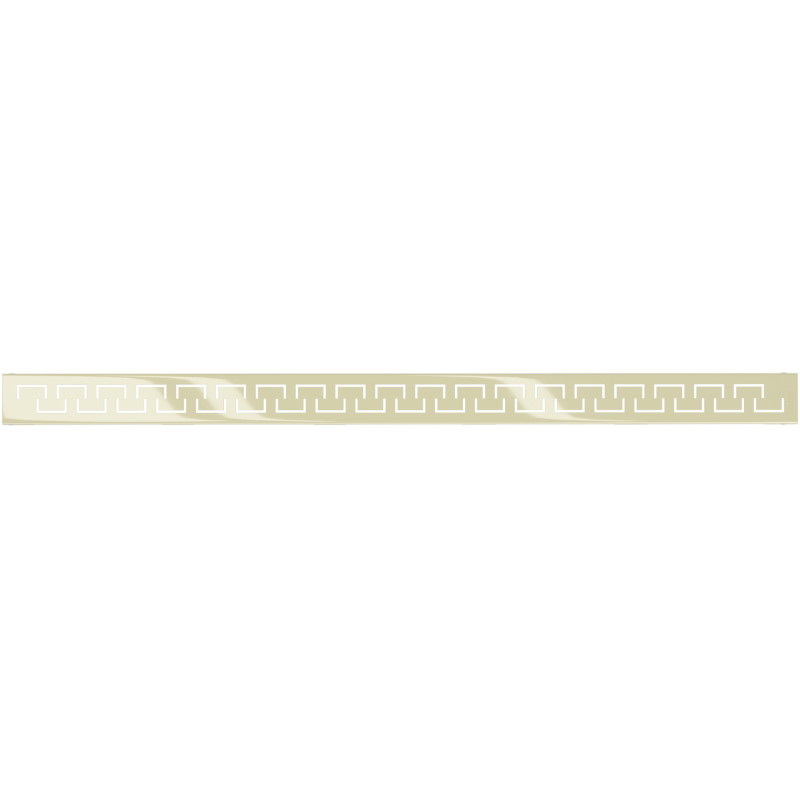 Mexen Flat M15 maskownica do odpływu liniowego 80 cm, złota - 1524080