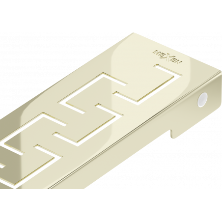 Mexen Flat M15 maskownica do odpływu liniowego 90 cm, złota - 1524090