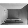 Mexen Kioto+ L ścianka prysznicowa z półką Walk-in 70 x 200 cm, czarny wzór, biała - 800-070-123-20-78