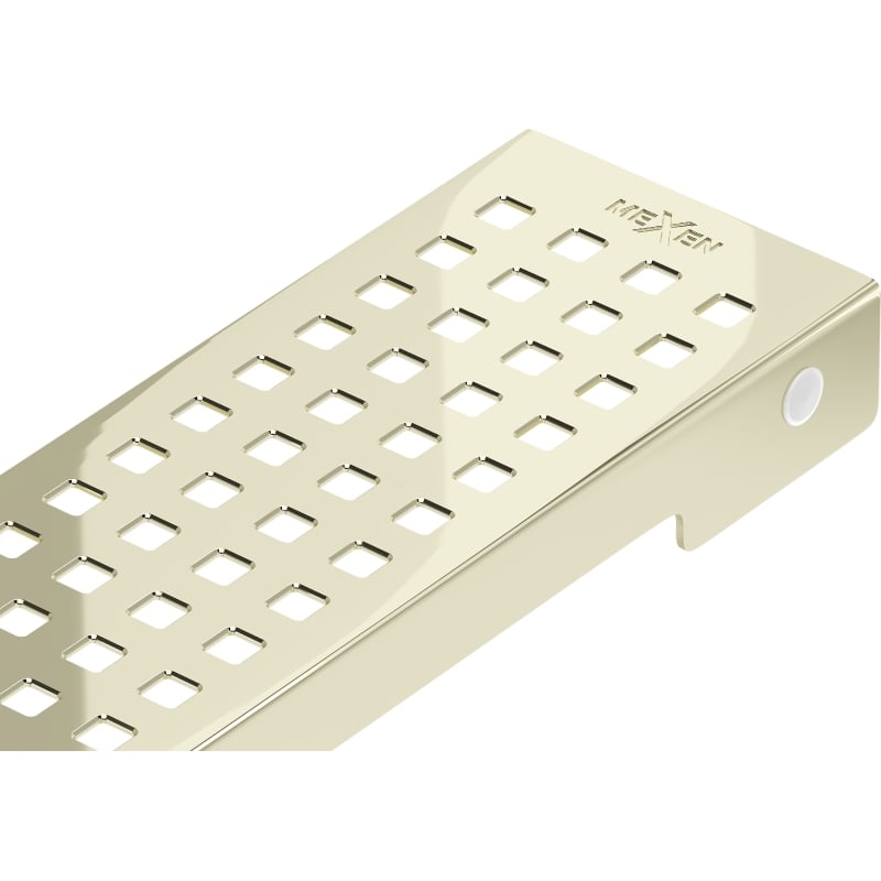 Mexen Flat M08 maskownica do odpływu liniowego 60 cm, złota - 1525060