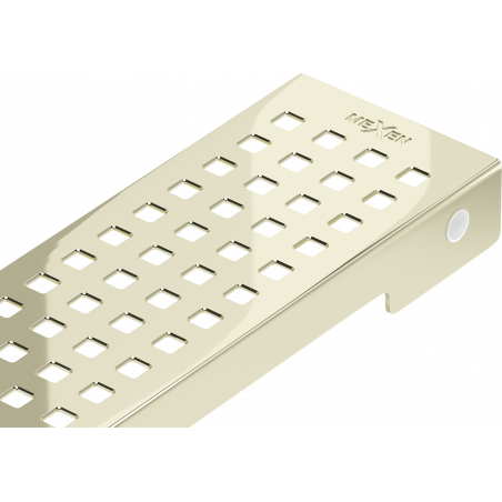 Mexen Flat M08 maskownica do odpływu liniowego 100 cm, złota - 1525100