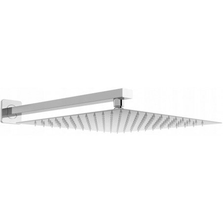 Mexen Slim deszczownica 30 x 30 cm z ramieniem prysznicowym, chrom - 79130112-00