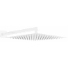 Mexen Slim deszczownica 30 x 30 cm z ramieniem prysznicowym, biała - 79130112-20