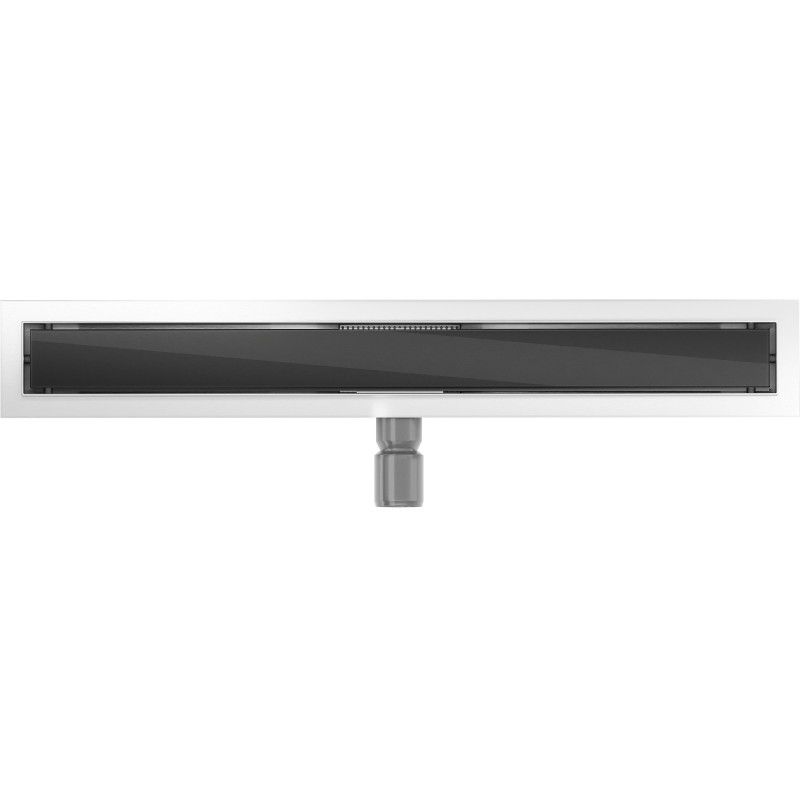 Mexen Flat MGB odpływ liniowy 50 cm, czarne szkło - 1026050-15