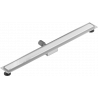 Mexen Flat MGW odpływ liniowy 80 cm, białe szkło - 1027080-15
