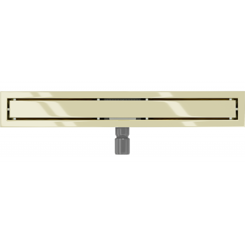 Mexen Flat M13 odpływ liniowy 2w1 50 cm, złoty - 1510050-15