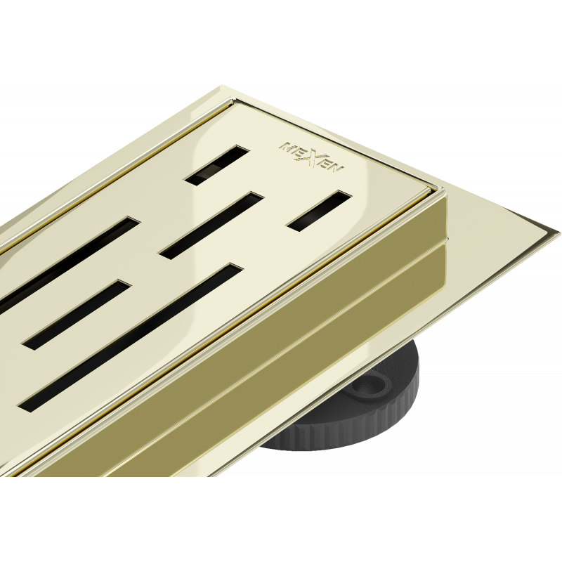 Mexen Flat M01 odpływ liniowy 50 cm, złoty - 1520050-15