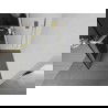 Mexen Kioto+ L ścianka prysznicowa z półką Walk-in 90 x 200 cm, czarna ramka, złota szczotkowana - 800-090-123-55-70
