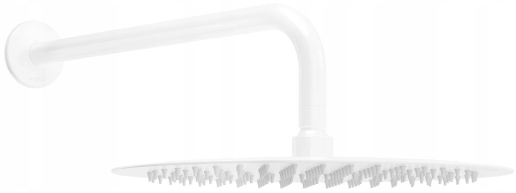 Mexen Slim deszczownica 25 cm z ramieniem prysznicowym, biała - 79225211-20