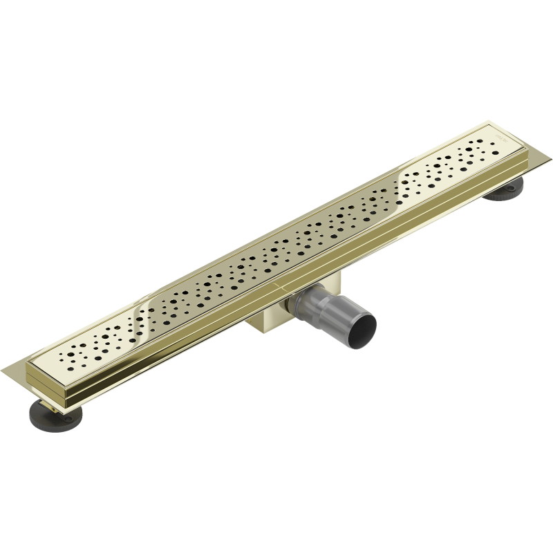 Mexen Flat M12 odpływ liniowy 60 cm, złoty - 1521060-15