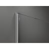 Mexen Kioto ścianka prysznicowa Walk-in 100 x 80 cm, transparent, chrom - 800-100-202-01-00-080