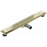 Mexen Flat M18 odpływ liniowy 50 cm, złoty - 1523050-15