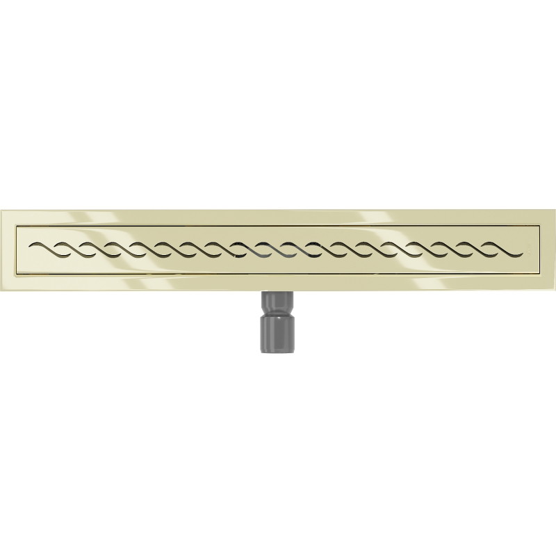 Mexen Flat M18 odpływ liniowy 50 cm, złoty - 1523050-15