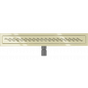 Mexen Flat M18 odpływ liniowy 50 cm, złoty - 1523050-15