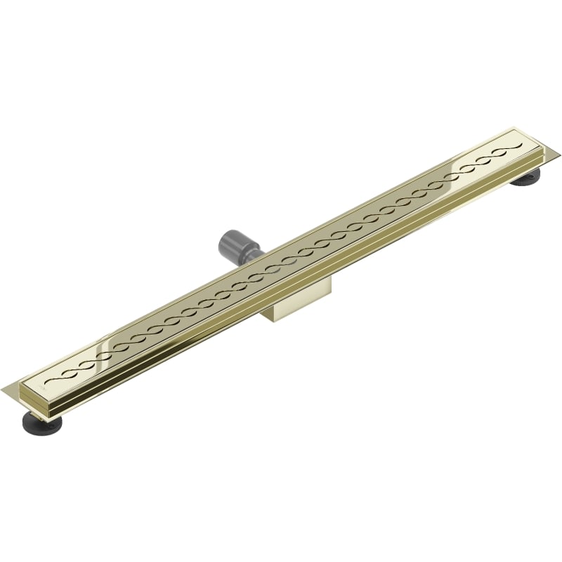 Mexen Flat M18 odpływ liniowy 90 cm, złoty - 1523090-15