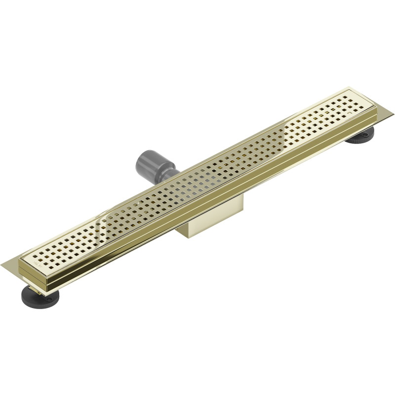 Mexen Flat M08 odpływ liniowy 60 cm, złoty - 1525060-15