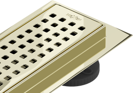 Mexen Flat M08 odpływ liniowy 60 cm, złoty - 1525060-15