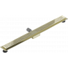 Mexen Flat M08 odpływ liniowy 80 cm, złoty - 1525080-15