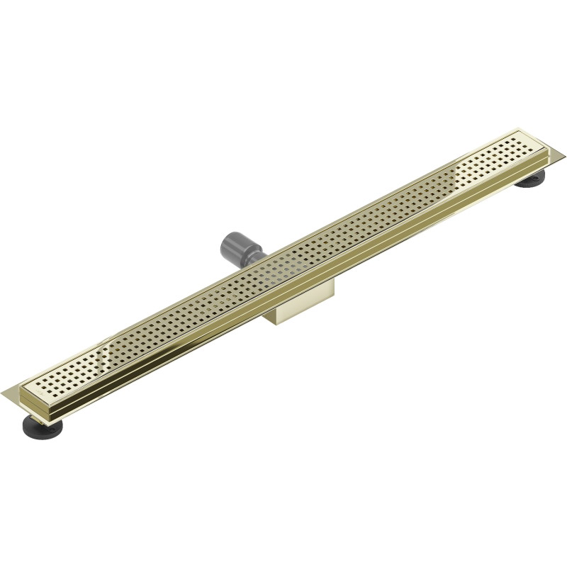 Mexen Flat M08 odpływ liniowy 90 cm, złoty - 1525090-15
