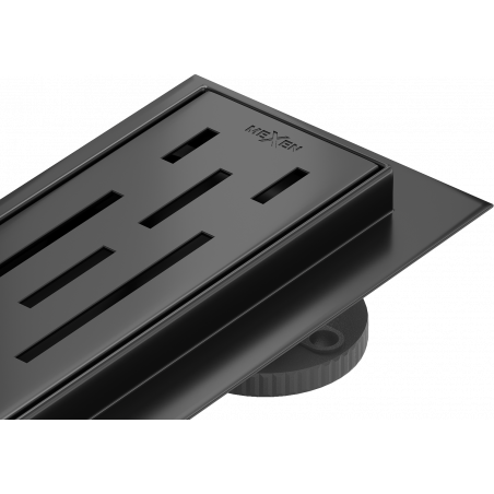 Mexen Flat M01 odpływ liniowy 90 cm, czarny - 1720090-15