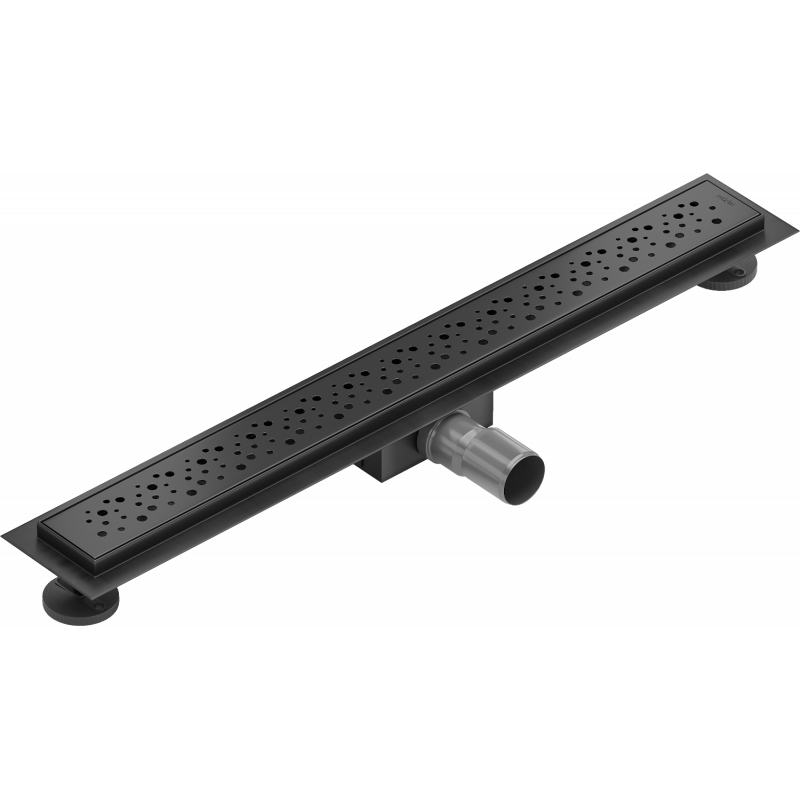 Mexen Flat M12 odpływ liniowy 50 cm, czarny - 1721050-15