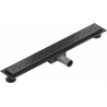 Mexen Flat M12 odpływ liniowy 50 cm, czarny - 1721050-15