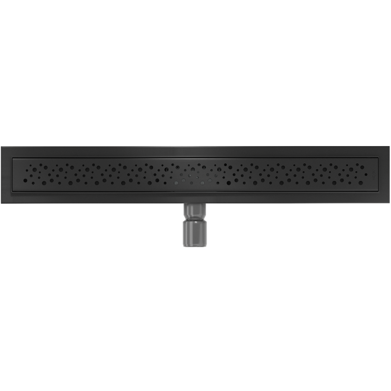 Mexen Flat M12 odpływ liniowy 50 cm, czarny - 1721050-15