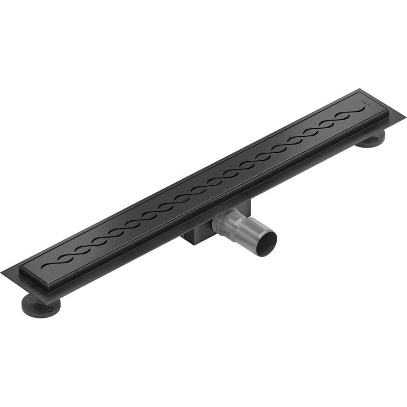 Mexen Flat M18 odpływ liniowy 50 cm, czarny - 1723050-15