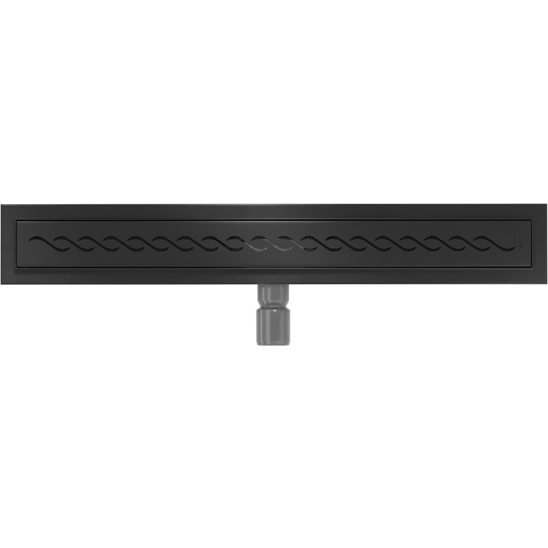 Mexen Flat M18 odpływ liniowy 70 cm, czarny - 1723070-15