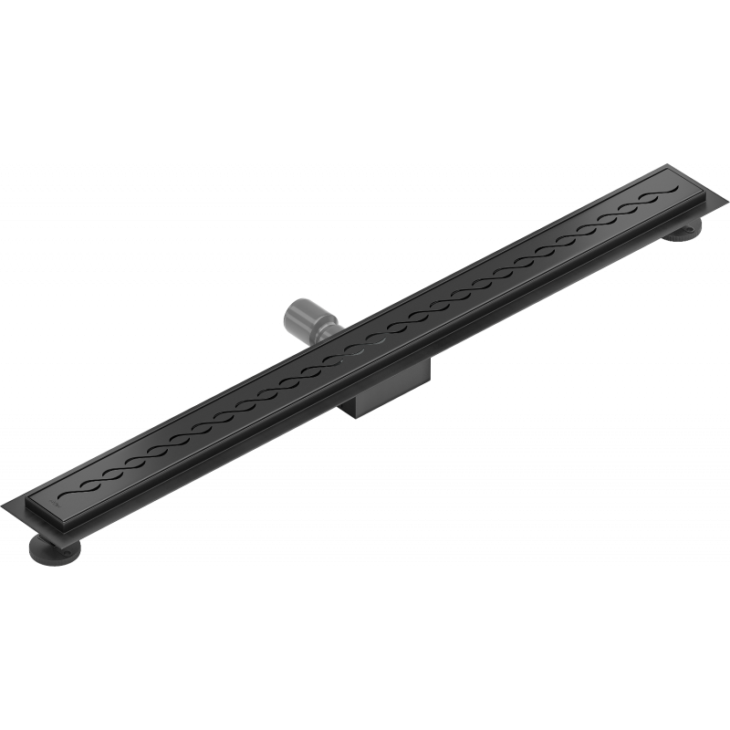 Mexen Flat M18 odpływ liniowy 100 cm, czarny - 1723100-15