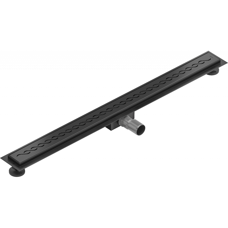 Mexen Flat M18 odpływ liniowy 100 cm, czarny - 1723100-15