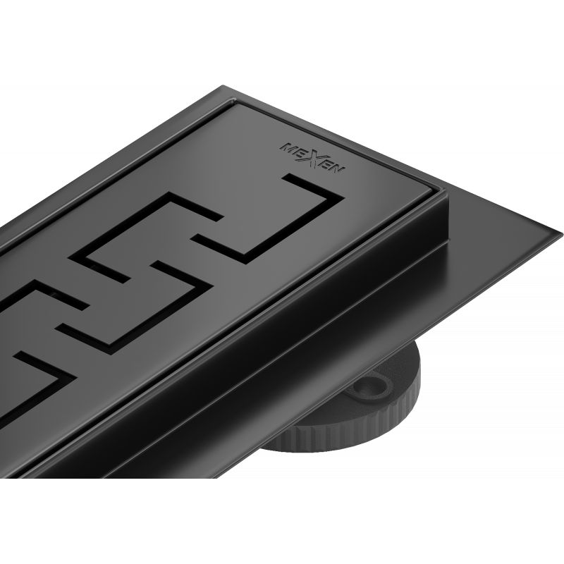 Mexen Flat M15 odpływ liniowy 100 cm, czarny - 1724100-15