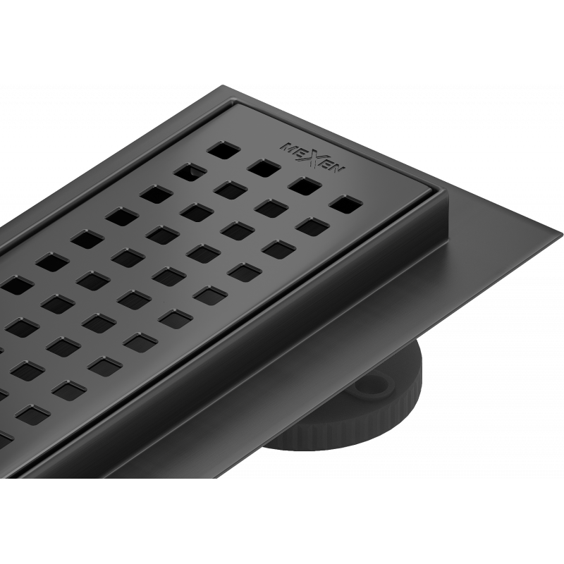 Mexen Flat M08 odpływ liniowy 70 cm, czarny - 1725070-15