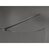 Mexen Kioto-R ścianka prysznicowa zaokrąglona Walk-in 160 x 200 cm, transparent 8 mm, gun gray szczotkowany - 800-160-101-66-06