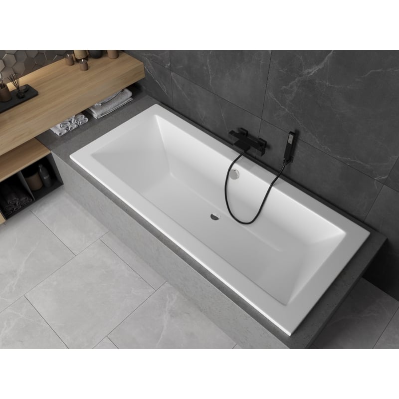 Mexen Cube wanna prostokątna 180 x 80 cm, biała - 55051808000
