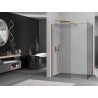 Mexen Kioto ścianka prysznicowa Walk-in 110 x 85 cm, transparent, różowe złoto - 800-110-202-60-00-085