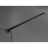 Mexen Kioto ścianka prysznicowa 80 x 200 cm, prążki 8 mm, czarna - 800-080-101-70-09