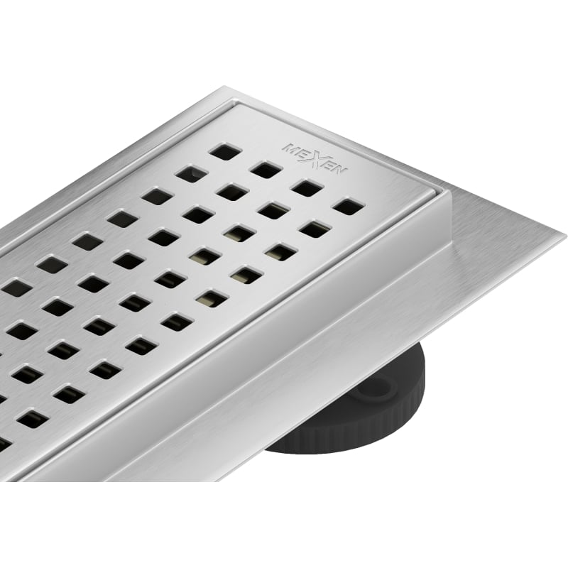 Mexen Flat 360° M08 odpływ liniowy obrotowy 90 cm, inox - 1025090-40