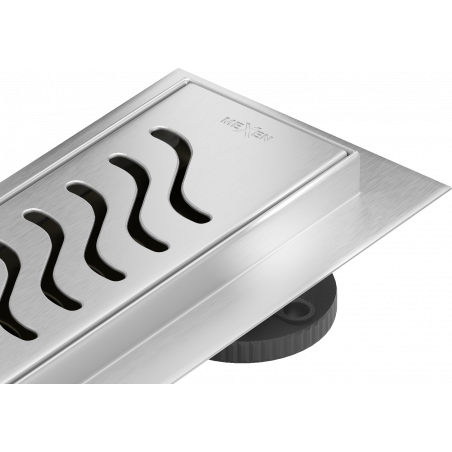 Mexen Flat 360° M09 odpływ liniowy obrotowy 60 cm, inox - 1028060-40